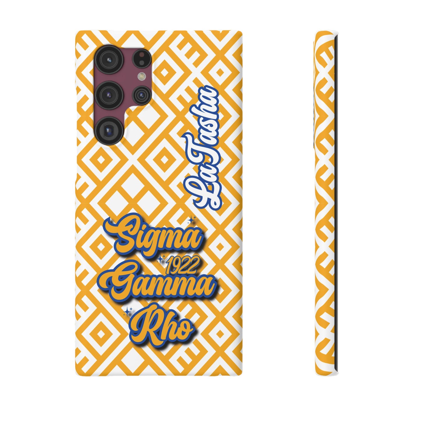 Sigma Gamma Rho Sorority PERSONALIZED Phone Case (iPhone 16 Plus-Galaxy 23Ult) | SGRho Customized Soror Gift | Big Little Reveal Gift |Founders' Day