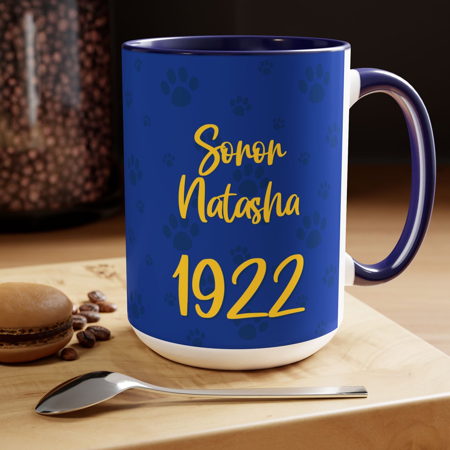 Sigma Gamma Rho Sorority PERSONALIZED 15oz Coffee Mug Cup | Sgrho Soror Sisterhood | 1922 Poodle Rhoyalty| Divine 9