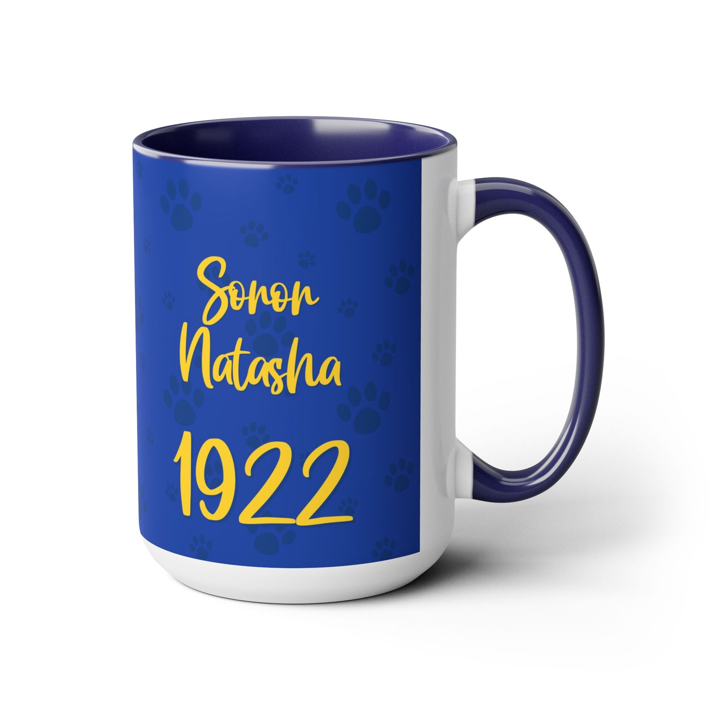 Sigma Gamma Rho Sorority PERSONALIZED 15oz Coffee Mug Cup | Sgrho Soror Sisterhood | 1922 Poodle Rhoyalty| Divine 9