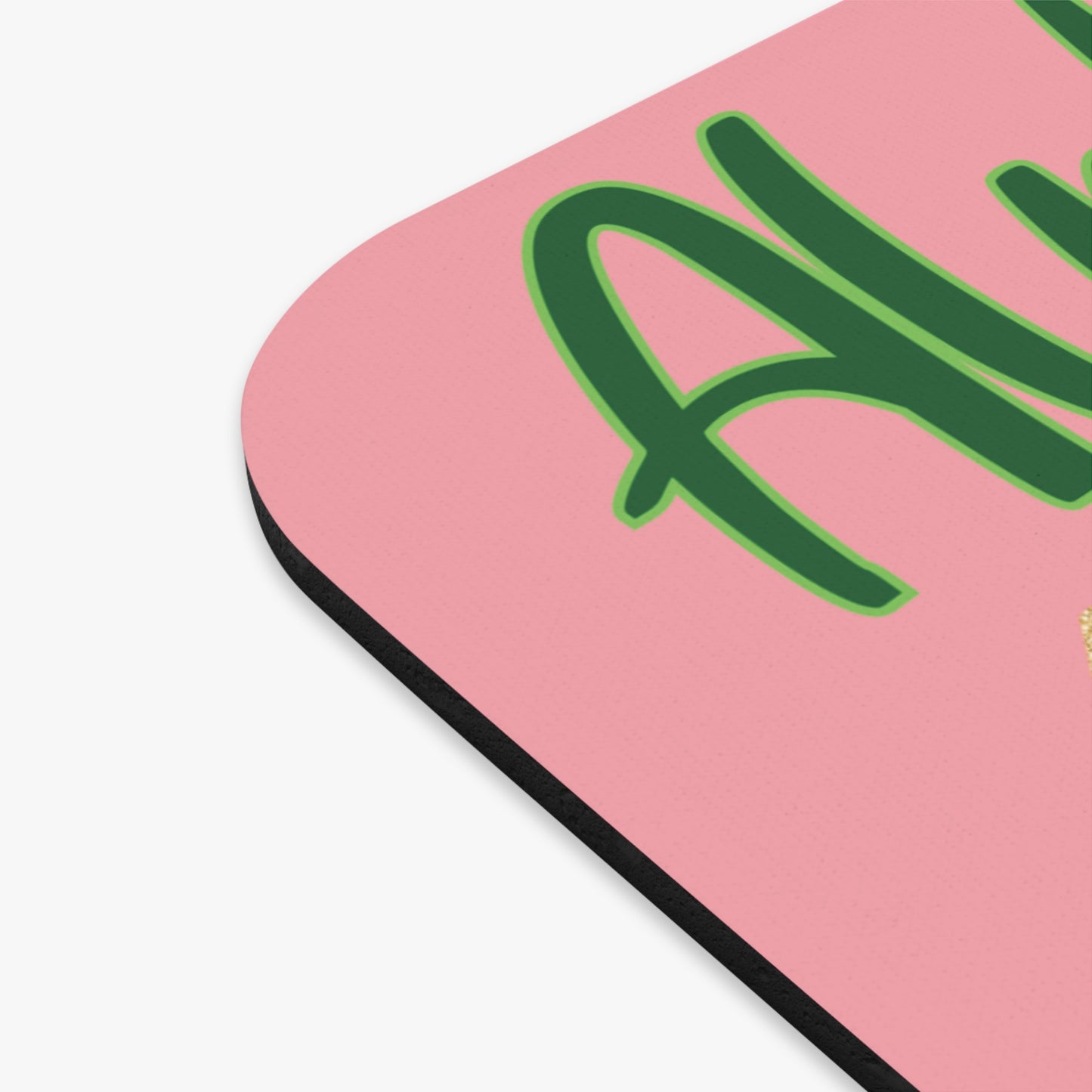 Alpha Kappa Alpha Sorority Mouse Pad | AKA 1908 Pink & Green Ivy | Sorority Sister Gift | Founders' Day | Big Little Reveal Gift