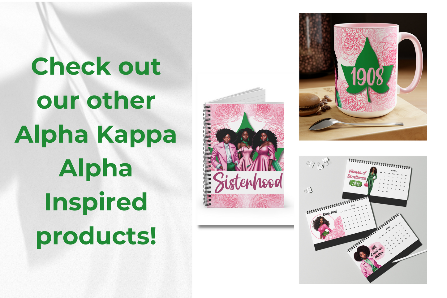AKA Sorority Phone Case PERSONALIZED (iPhone 16 Plus-Galaxy 23Ult) | Alpha Kappa Alpha Custom Gift | AKA Soror Founders' Day | Probate Crossing 1908