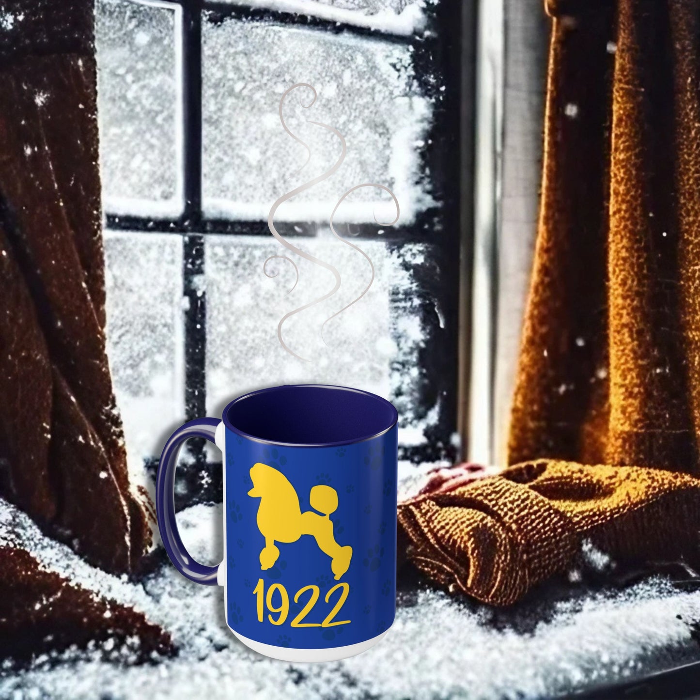 Sigma Gamma Rho Sorority PERSONALIZED 15oz Coffee Mug Cup | Sgrho Soror Sisterhood | 1922 Poodle Rhoyalty| Divine 9