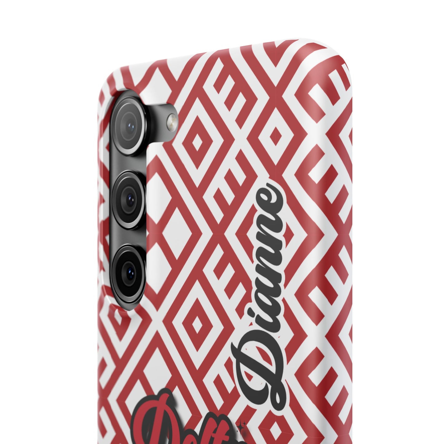 Delta Sigma Theta Sorority Phone Case PERSONALIZED (iPhone 16 Plus-Galaxy 23Ult)| DST Custom Phone Case | Delta Soror Christmas Gift | Probate Crossing Gift 1913