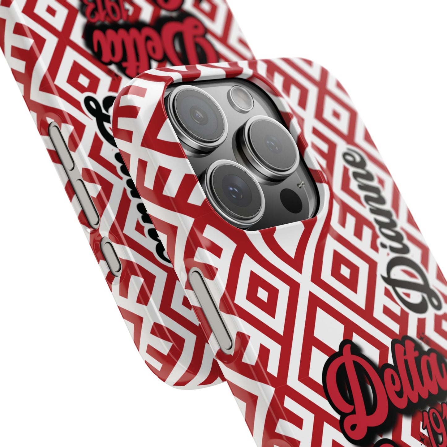 Delta Sigma Theta Sorority Phone Case PERSONALIZED (iPhone 16 Plus-Galaxy 23Ult)| DST Custom Phone Case | Delta Soror Christmas Gift | Probate Crossing Gift 1913