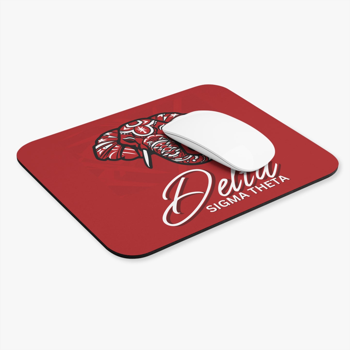 Delta Sigma Theta Sorority Mouse Pad  | DST Elephant 1913 | Soror Sisterhood Gift | Christmas Founders' Day | Big Little Reveal Gift