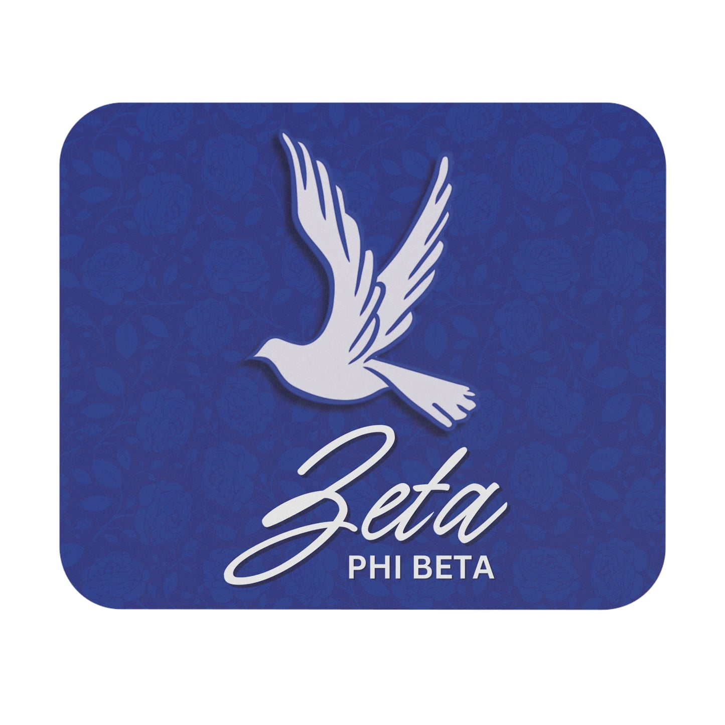 Zeta Phi Beta Sorority Mouse Pad | ZPB 1920 Dove | Soror Sisterhood Gift Idea | Christmas Founders' Day | Probate Crossing Season