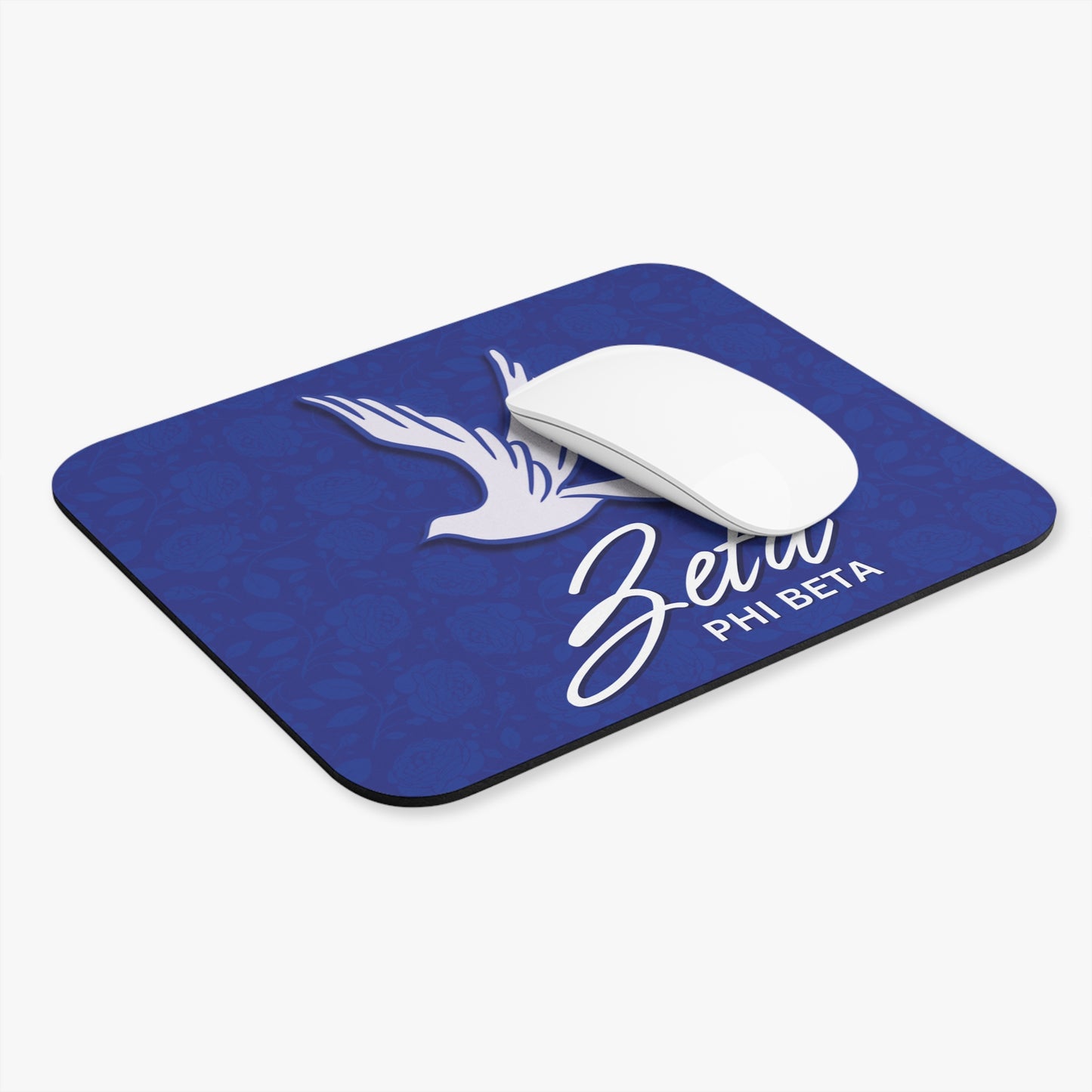 Zeta Phi Beta Sorority Mouse Pad | ZPB 1920 Dove | Soror Sisterhood Gift Idea | Christmas Founders' Day | Probate Crossing Season