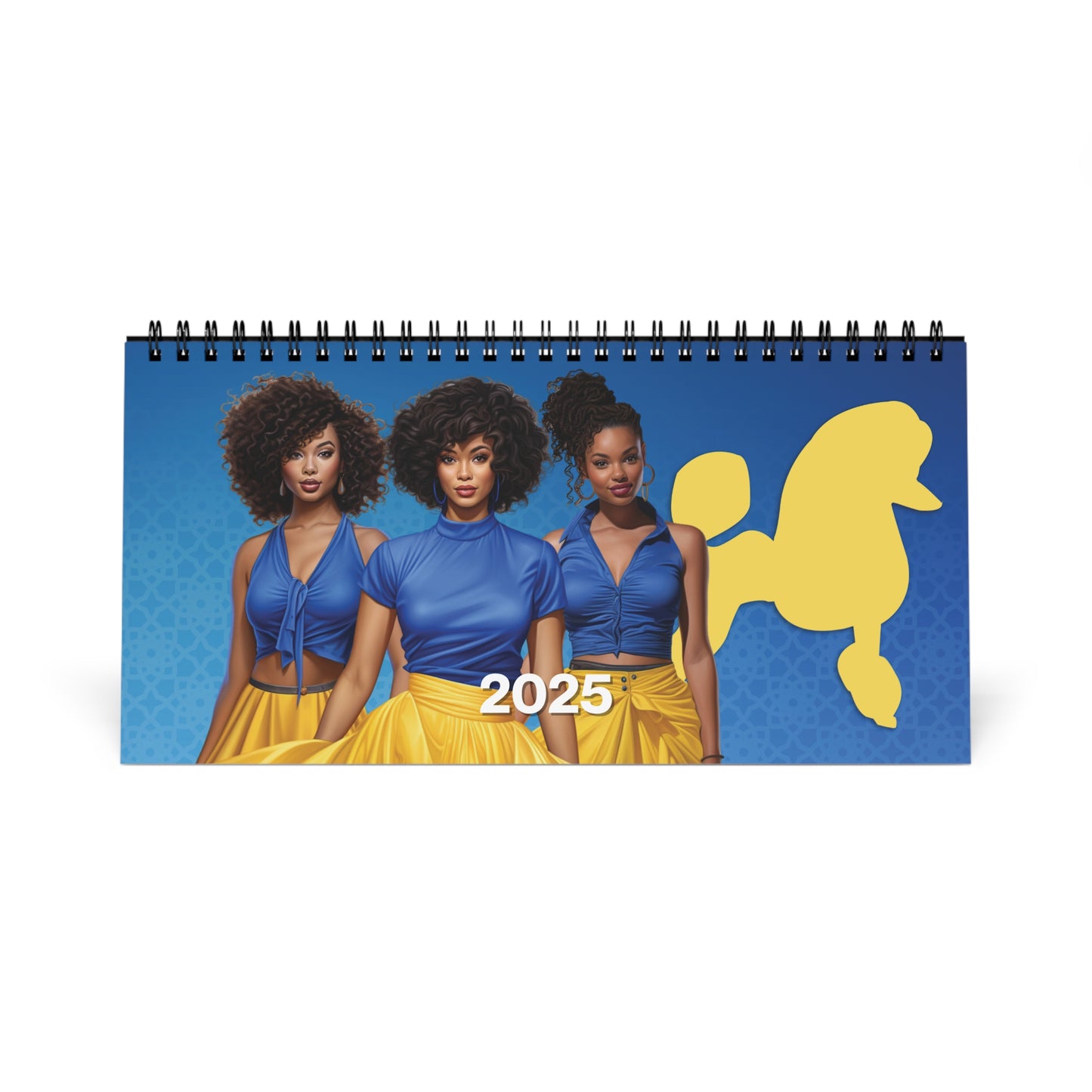 2025 Sigma Gamma Rho Sorority 10 x 5 Desk Calendar | SGRho Soror Sisterhood Gift | GRho Founders' Day Office Gift | Big Little Gift