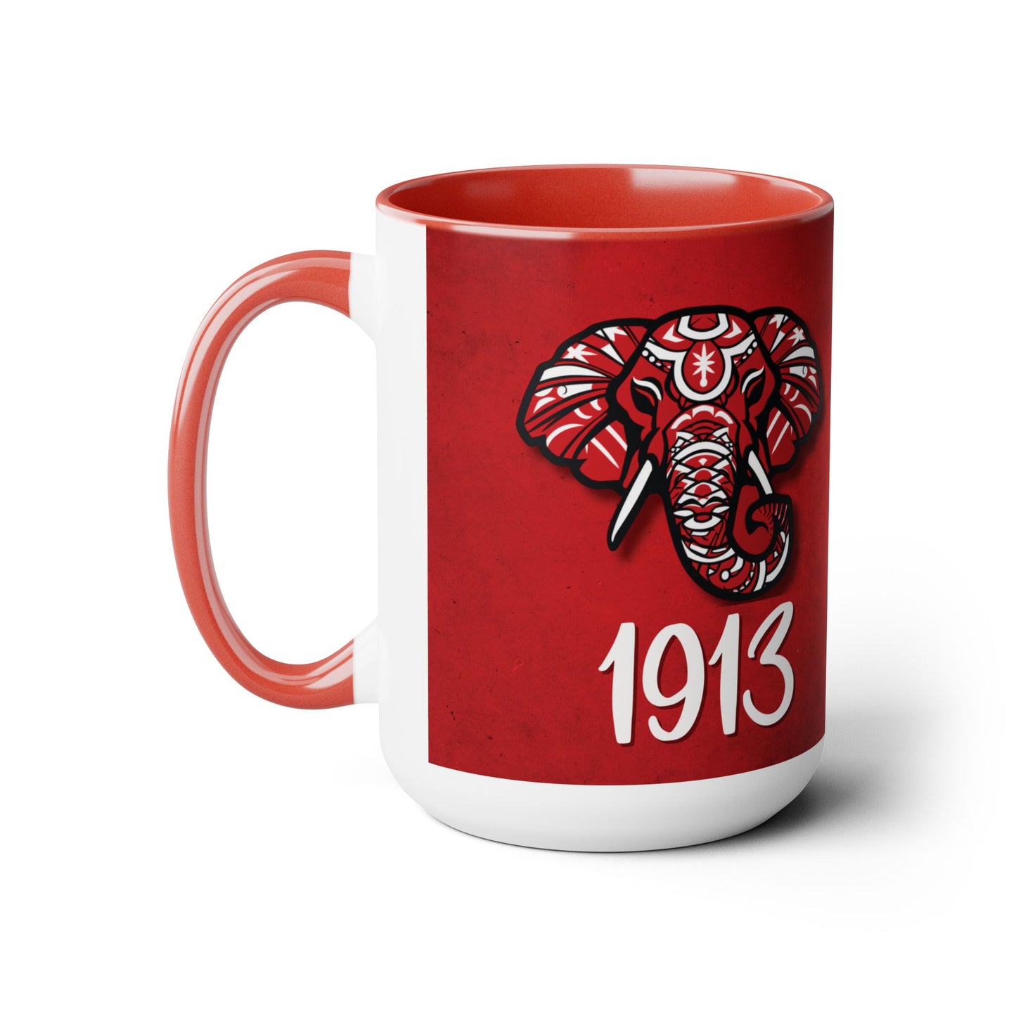 Delta Sigma Theta Sorority PERSONALIZED 15oz Coffee Mug Cup | DST Sorority Custom Gift | Founders' Valentine's Day
