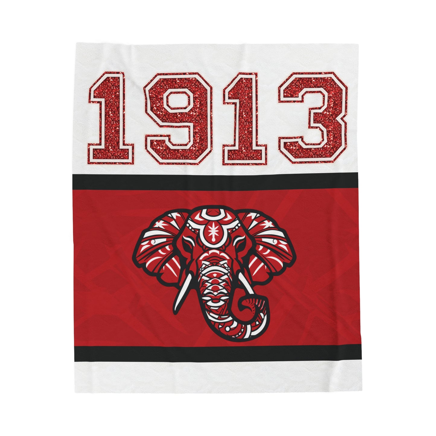 Delta Sigma Theta Sorority-Inspired Throw Blanket 50x60in | DST Dorm Decor | Sisterhood Gift Founders' Day