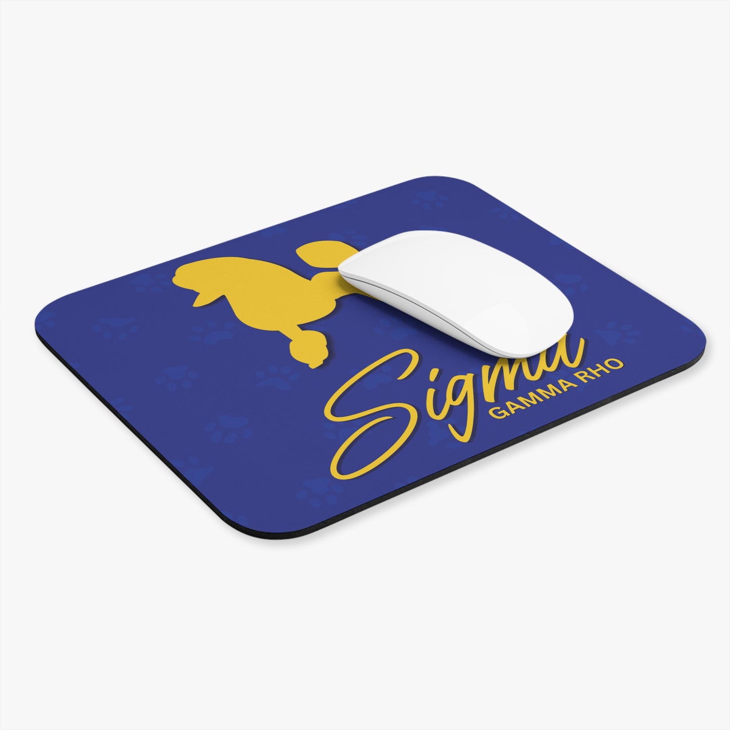 Sigma Gamma Rho Sorority-Inspired Mouse Pad | SGRho Poodle 1922 | Sorority Sisterhood Gift | Rho Founders' Day | Probate Szn
